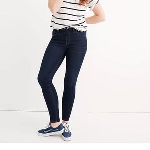 Madewell | 9" High-Rise Skinny Jeans in Larkspur Wash: TENCEL Denim Edition 28